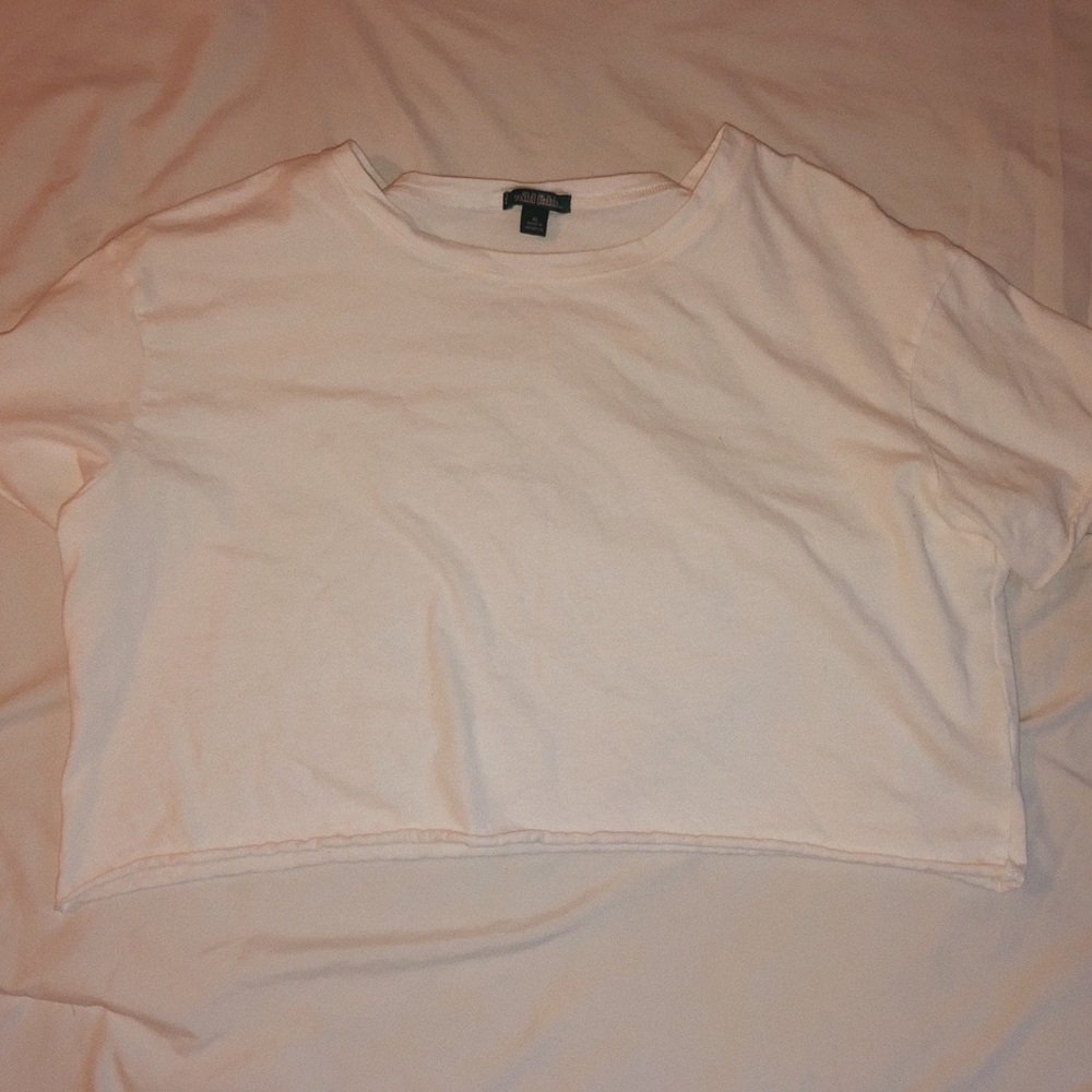 White crop top!